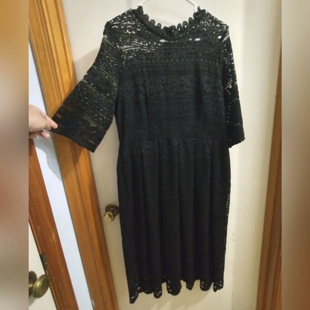 Black Lace Little Black Dress